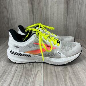 Brooks Launch GTS Sneakers Womens 6.5 White Mesh Lace Up Shoes